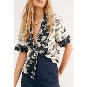 Scotch & Soda / Maison Scotch Hawaii Holiday Camp Style  Shirt Size M